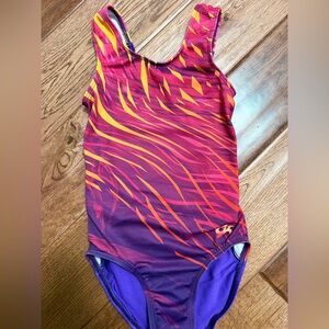GK Kids One Piece Bodysuit - Purple and Orange